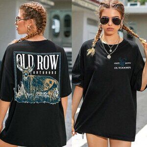 Old Row Outdoors Trophy Buck T-Shirt | 2-Sided Hunting Graphic Tee